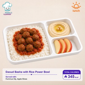 Daoud Basha with Rice Power Bowl